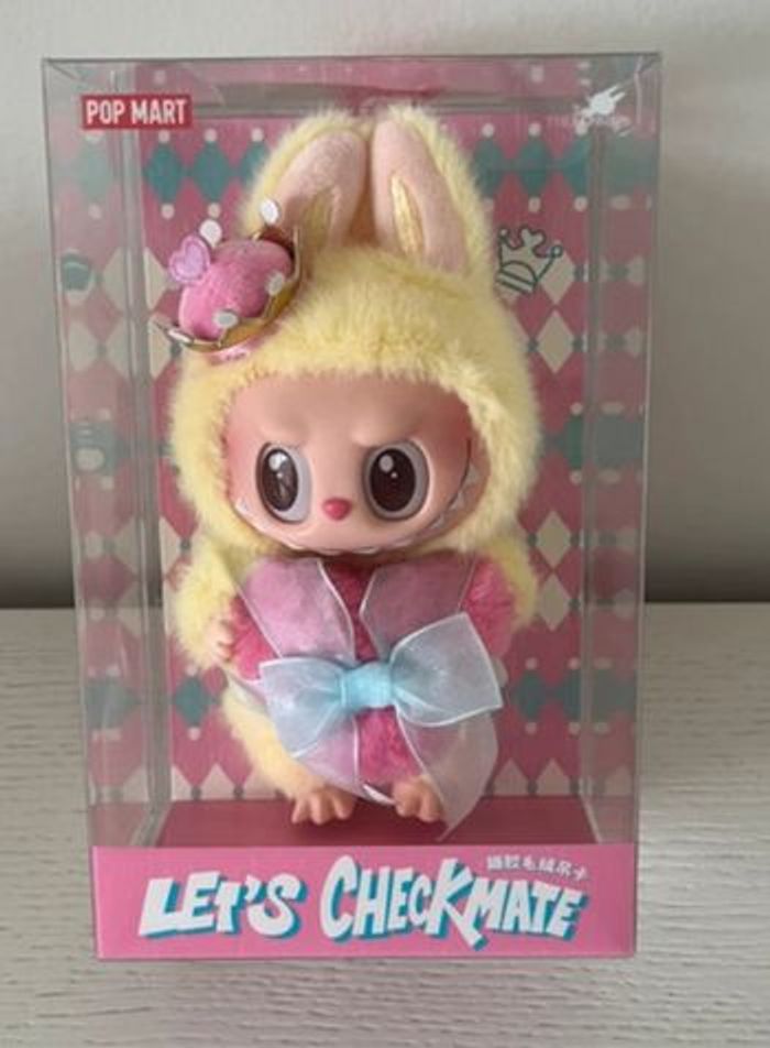 Popmart Labubu lets checkmate
