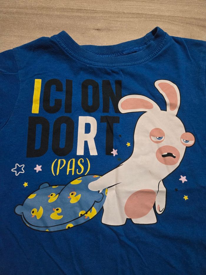 Tee-shirt rigolo lapin crétin - photo numéro 2