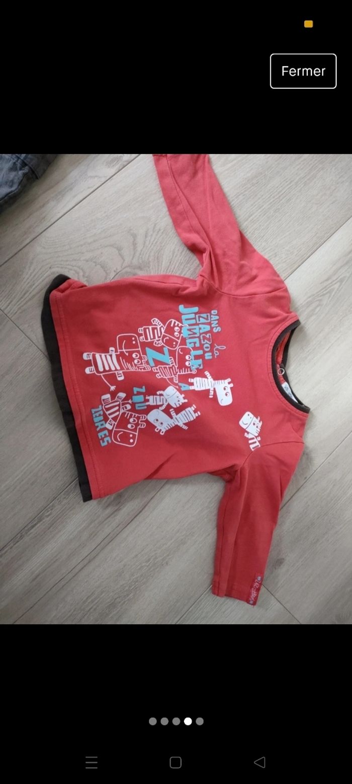 Ensemble salopette tee shirt - photo numéro 3