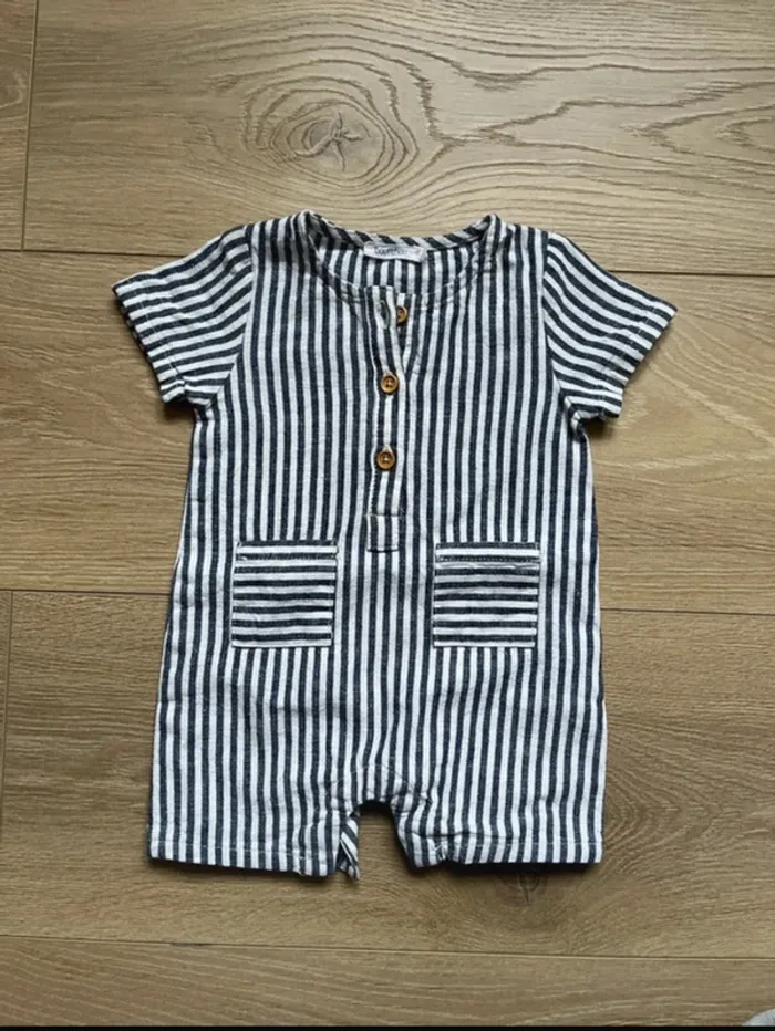Combi short 1 mois - bout’chou (Monoprix)