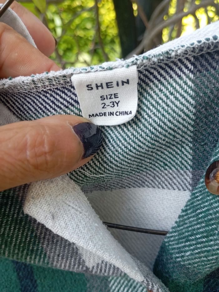 Veste/chemise avec capuche Shein 2/3 ans - photo numéro 5