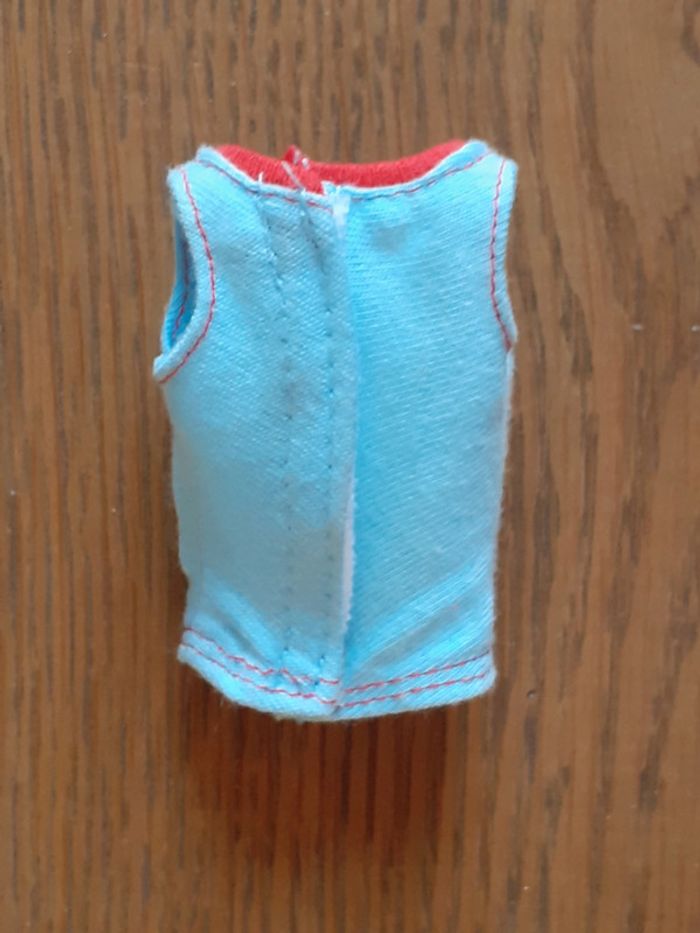 🎀 T-shirt bleu Poupée mannequin Barbie - photo numéro 2