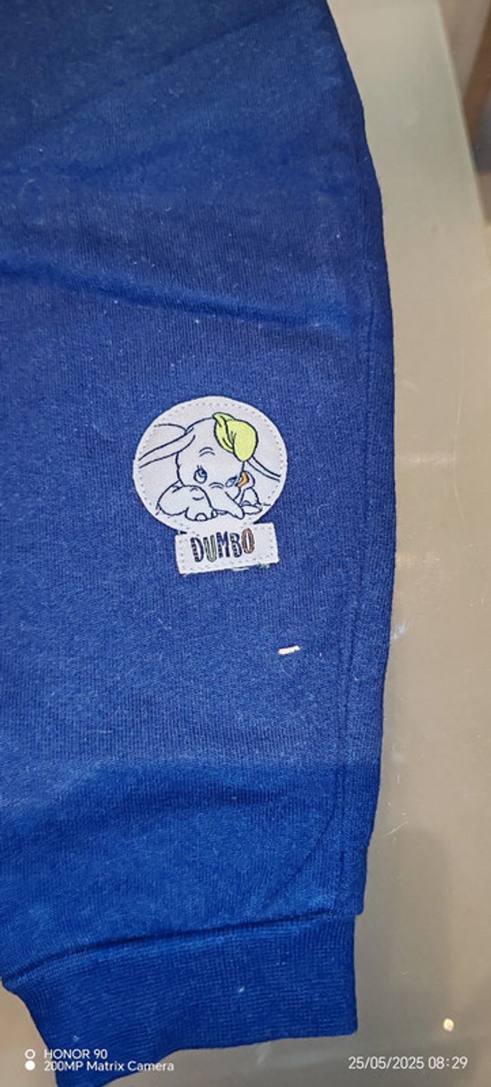 Pantalon bleu Dumbo 9-12 mois - photo numéro 2
