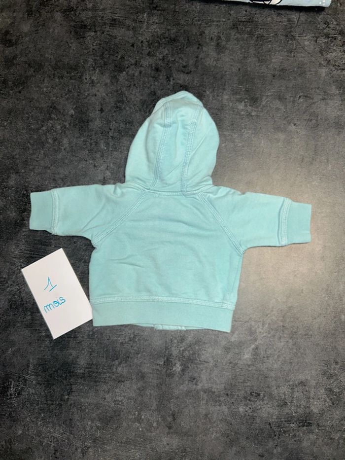 Gilet bebe avec capuche - photo numéro 4