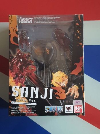 One Piece Figuarts Zero : Sanji Battle Version : Flambage Shot ! (Diable Jambe)