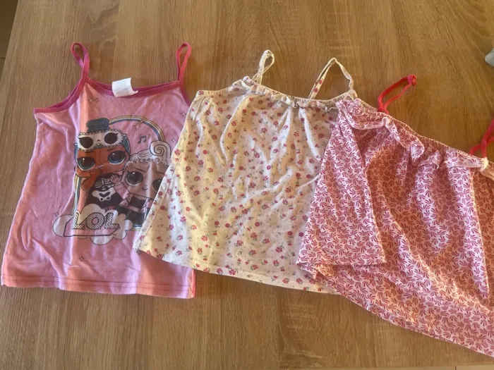 Lot de 3 débardeurs