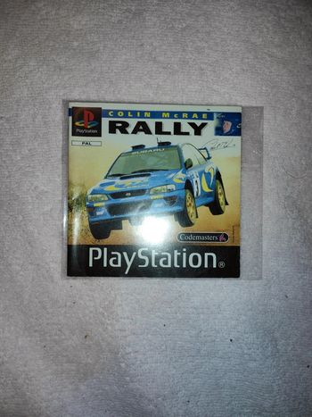 Notice Colin mcrae PlayStation