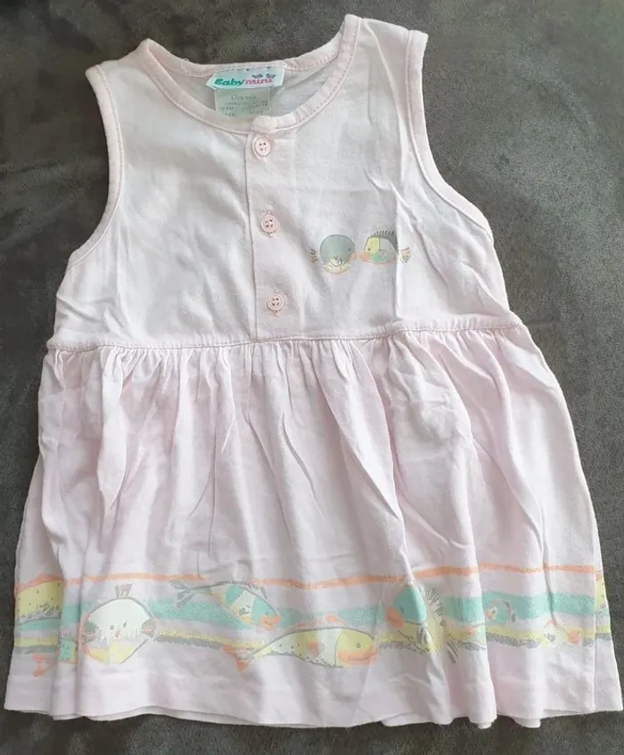 Robe été coton 6 mois