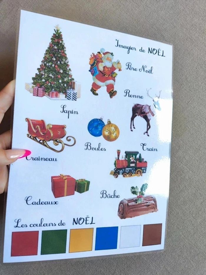 Imagier de Noël A4 - photo numéro 3