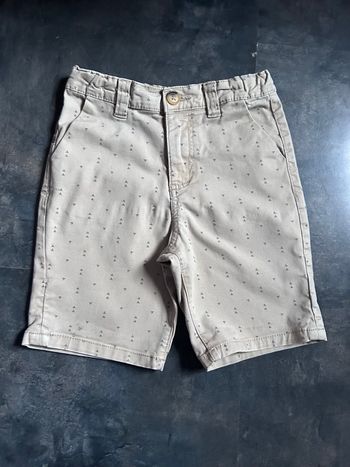 Short bermuda chino beige imprimé 5/6 ans Primark