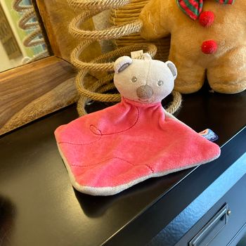 Ourson doudou sucre d orge