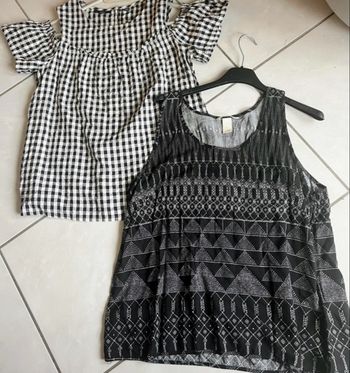 Deux Hauts noirs et blancs 