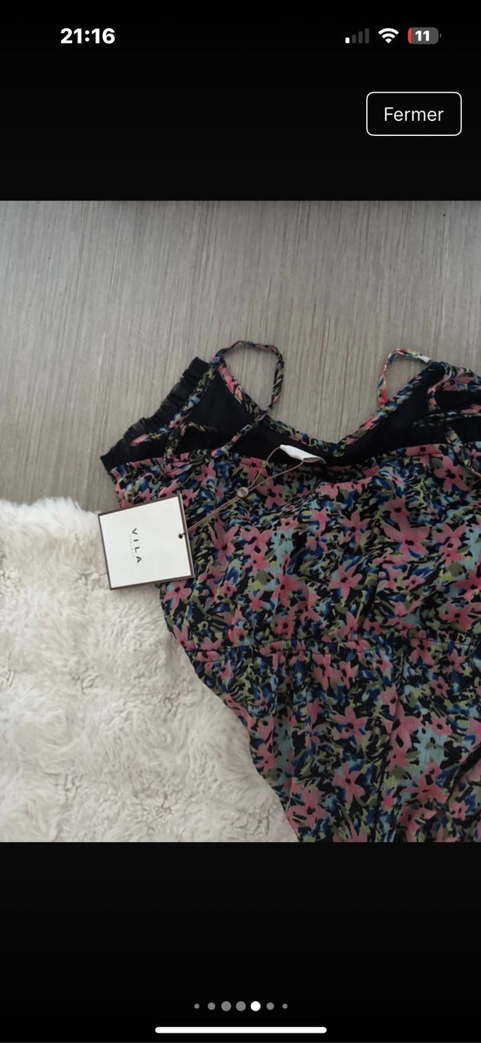 Lot deux robes neuve avec étiquette marque villa - photo numéro 3