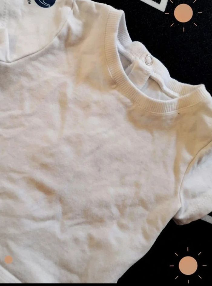 Tee shirt T 3mois MC - photo numéro 2