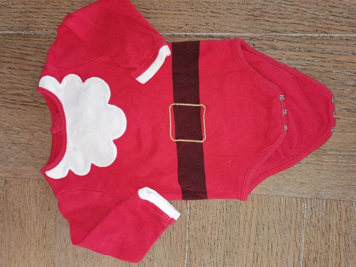 Pyjama noël sapin et body père noël - photo numéro 3