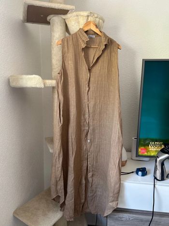 Robe longue en 100% lin - Bagatelle