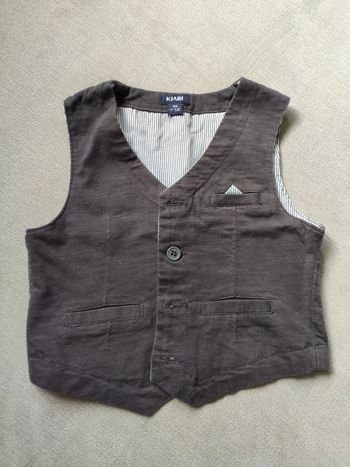 Blazer gris foncé 9 mois kiabi