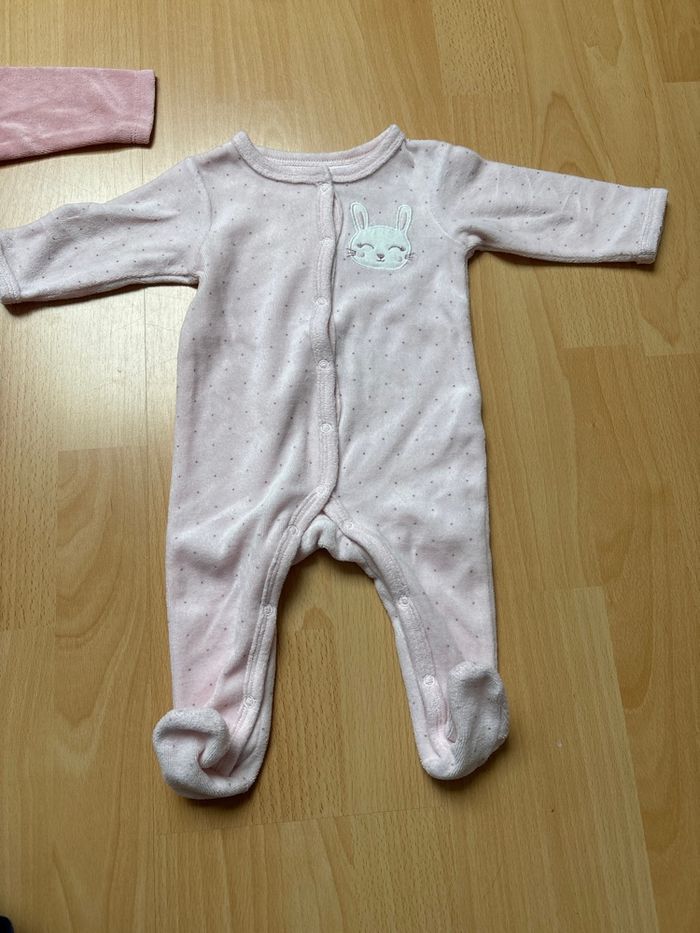 Lot 2 pyjamas bébé fille 3 mois - photo numéro 2