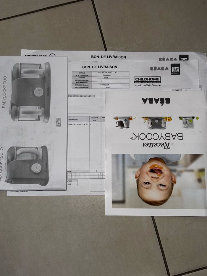 Babycook DUO Béaba – Gris – Excellent état – Très peu utilisé - photo numéro 10