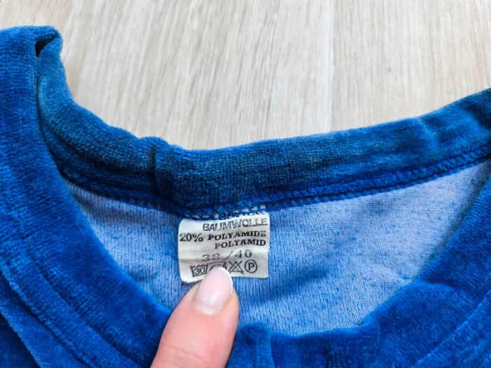 Veste bleu - photo numéro 2