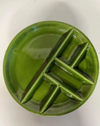 Lot de 5 assiettes à fondue