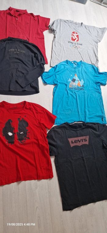 💞 Lot Tee shirt Polo Manches longues XXL  💞