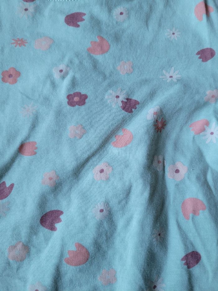 Lot de 2 t-shirts manches longues à fleurs taille 36 mois - photo numéro 4