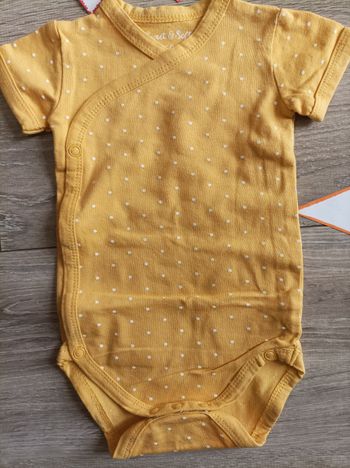 Body à pois naissance mixte