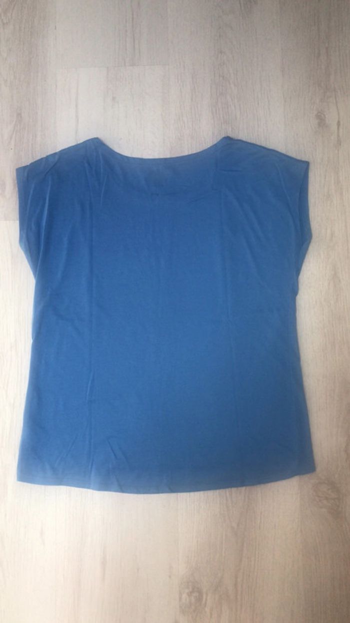 T-shirt bleu pour fille - photo numéro 3