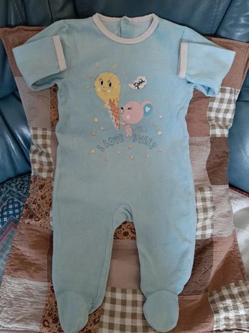 Grenouillère légère manches longues