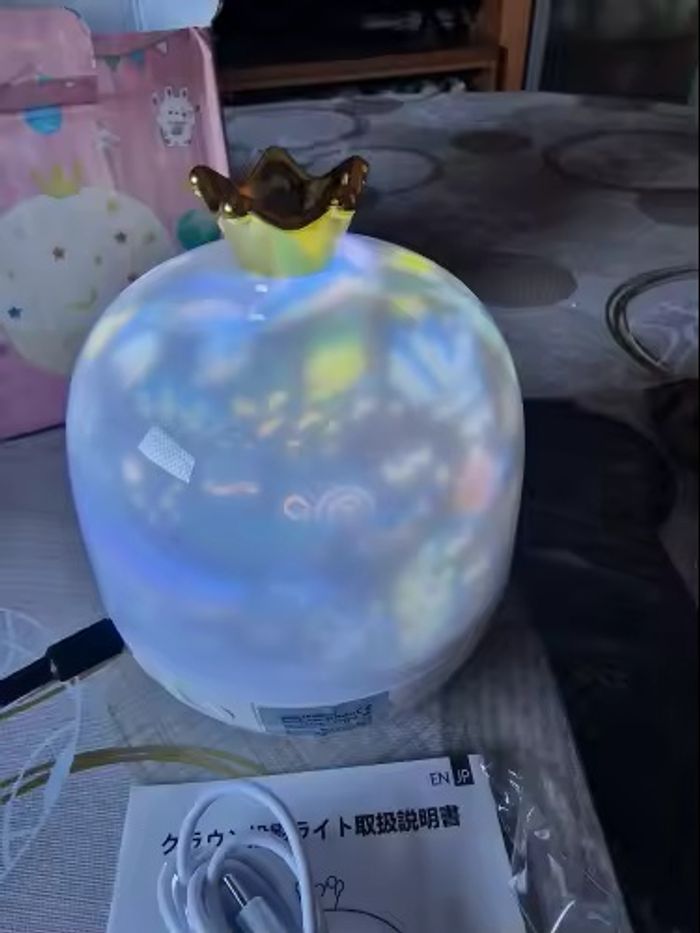 Veilleuse de nuit pour enfant, projecteur 360° - photo numéro 4