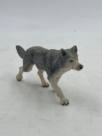 Figurine Loup Papo 2010 12 x 6 cm