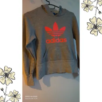 Sweat à capuche femme gris adidas 38