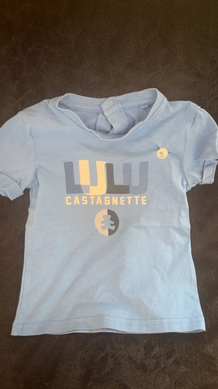 Tee shirt lulu castagnette 18 mois