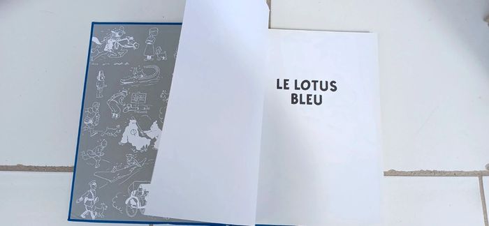 Les Archives de Tintin Bande Dessinée " Le Lotus Bleu " - photo numéro 4