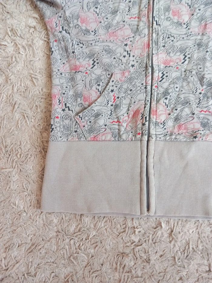 📦veste sweat capuche 12ans Caprice de fille - photo numéro 2