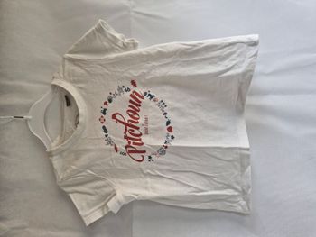 T-shirts manches courtes mixte 2/4 ans Sacré Lotois Blanc Pitchoun