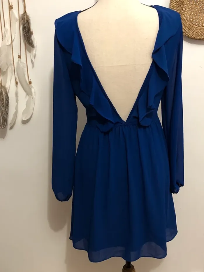 Robe bleu Nly Trend - photo numéro 3