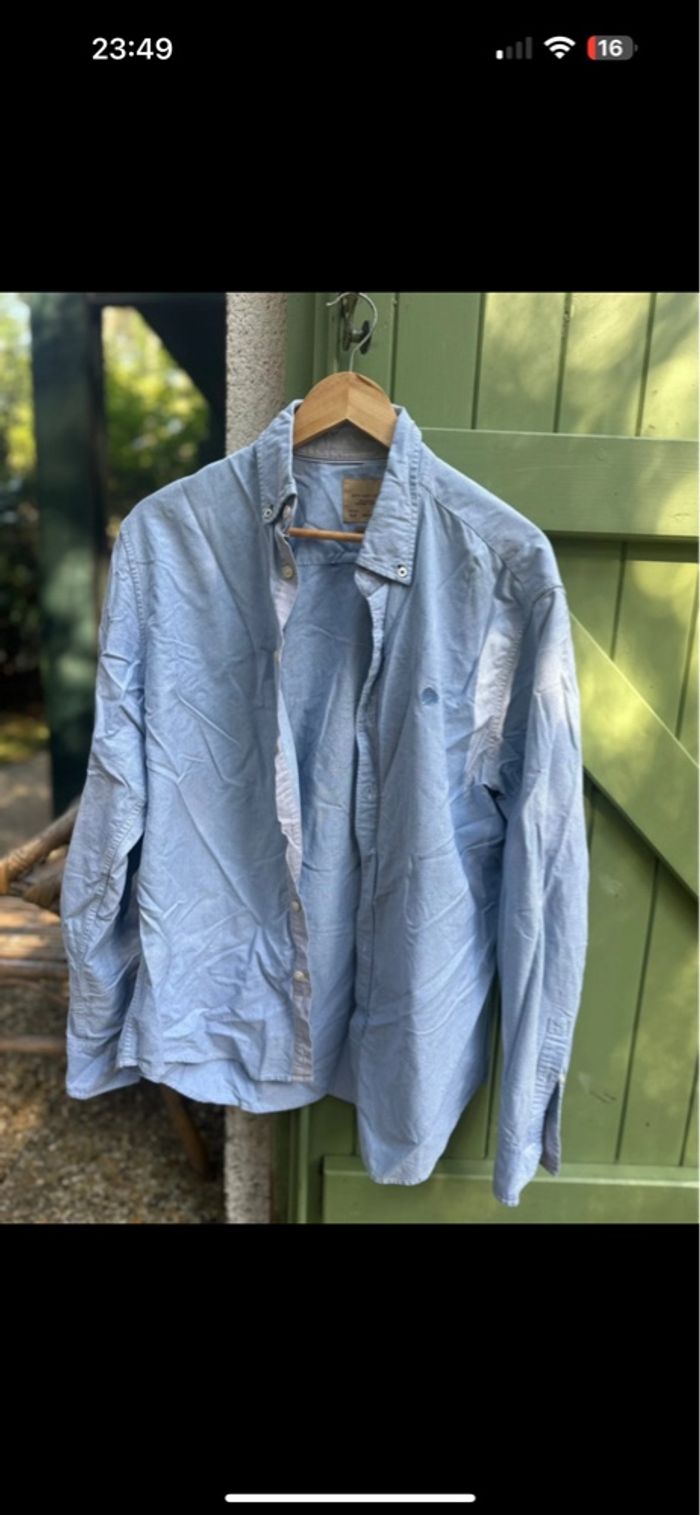 Chemise Springfield bleu