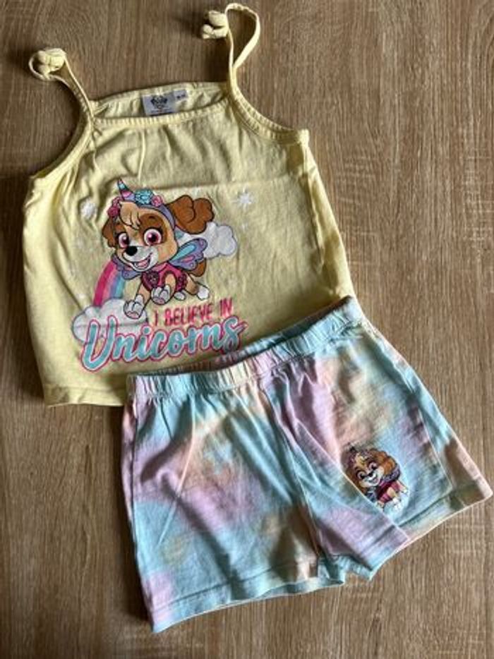 Ensemble stella pat’ patrouille 3ans