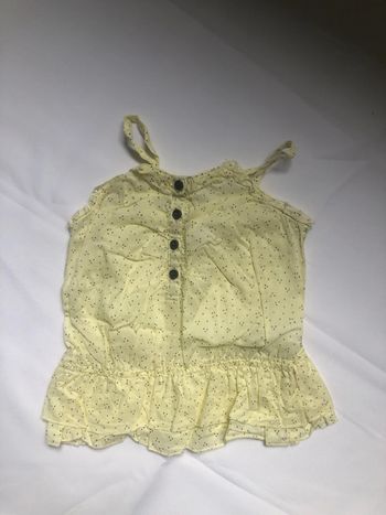 Débardeur fille kitchoun 6 mois