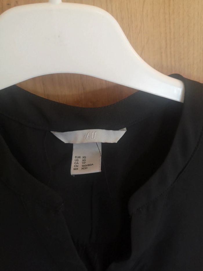 Blouse sans manche H&M en noir xs - photo numéro 5