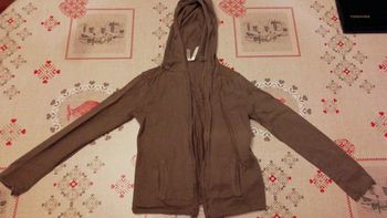 Gilet zippé 8 ans