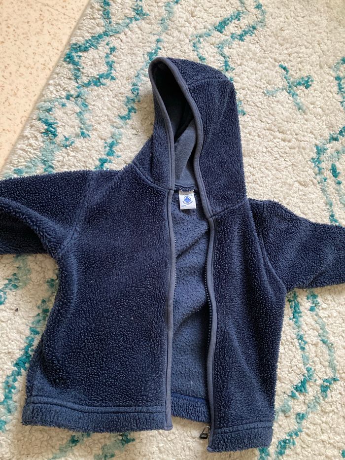 Veste chaude terre de marins 12 mois