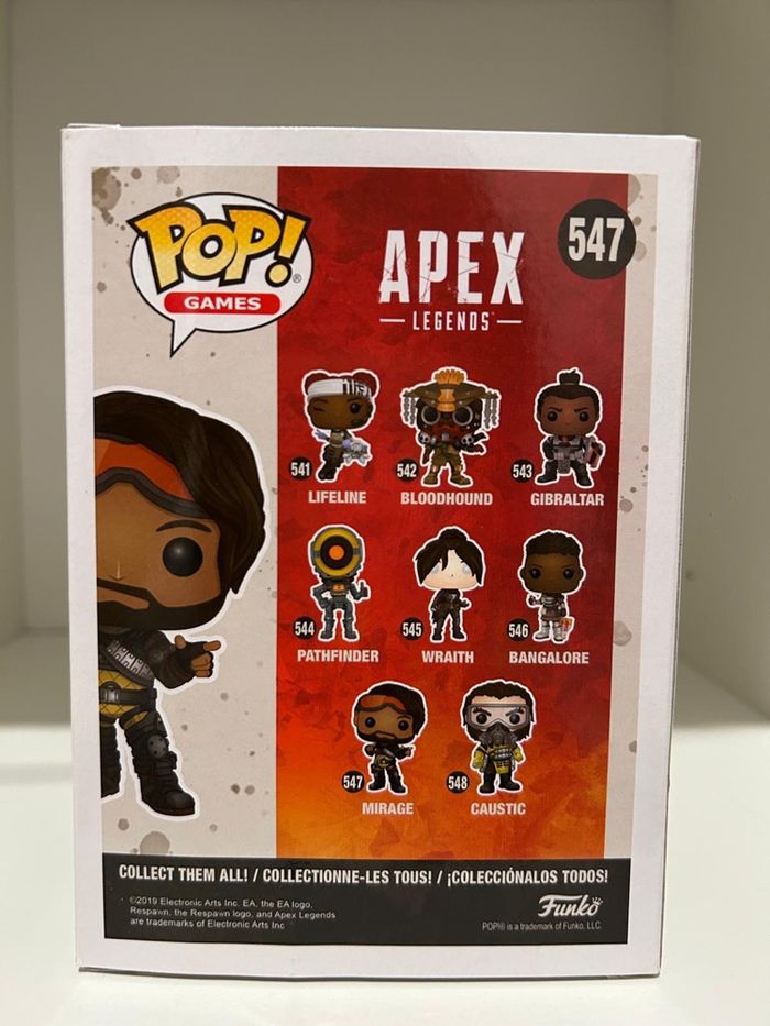Funko Pop Apex Legends – Mirage (#547) - photo numéro 2