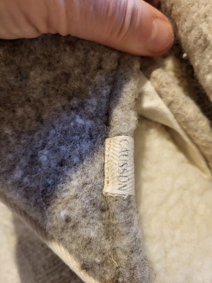 Pantoufles Caussün laine véritable 41 - photo numéro 4