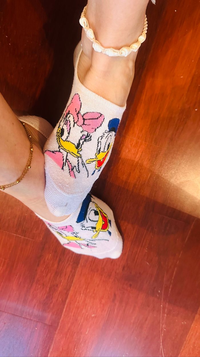 Chaussette daysie et Donald