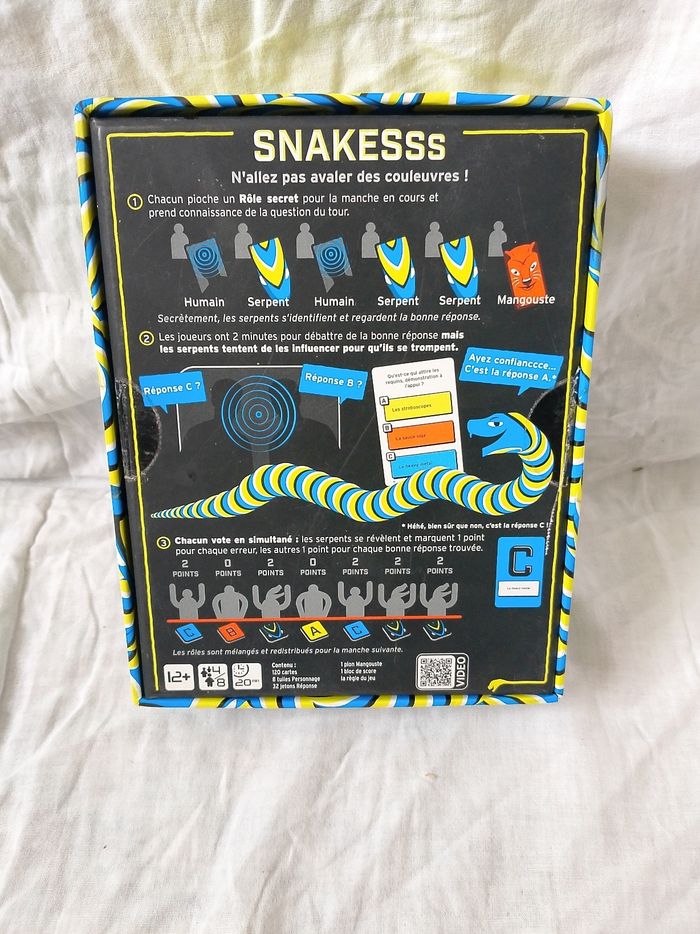 Snakesss gigamic neuf juste ouvert - photo numéro 2