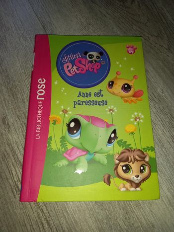 livre littlest petshop anne est paresseuse tome 7