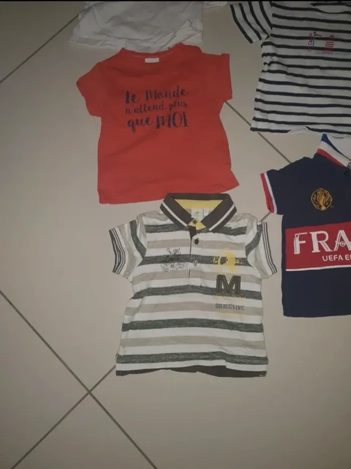 Tee-shirts manches courtes 23/24mois - photo numéro 9